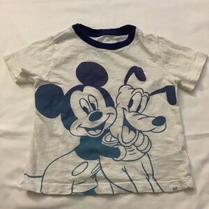 Baby GAP Mickey and Pluto BFF T-shirt